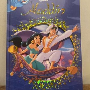 2020 Studio Fun International Disney Classics ALADDIN Hardcover Book